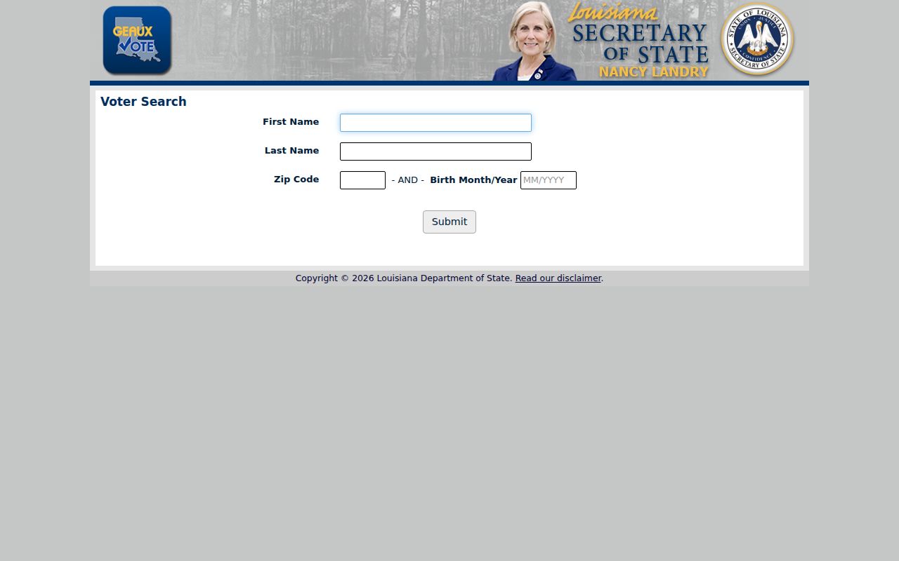 Bossier City residents directory Louisiana voter name lookup